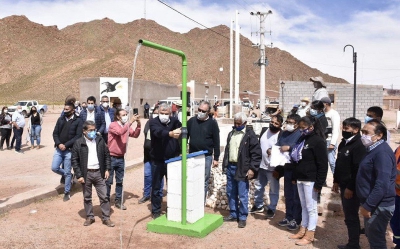 Se inaugur&oacute; el sistema integral de agua en Puesto Sey