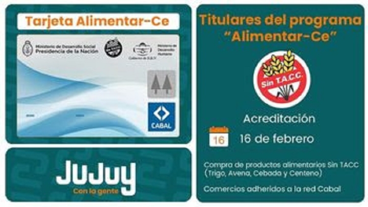 Comienzo la acreditaci&oacute;n de la Tarjeta AlimentarCe