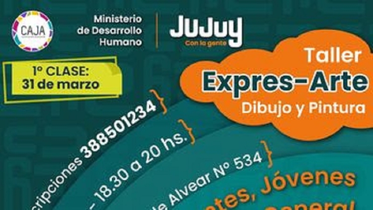 Taller de Dibujo y Pintura "Expresarte" para adolescentes y j&oacute;venes