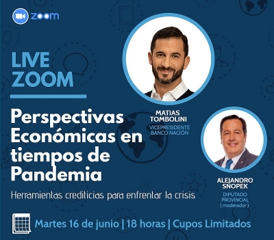 El vicepresidente del Banco Naci&oacute;n brindar&aacute; una charla virtual para los juje&ntilde;os