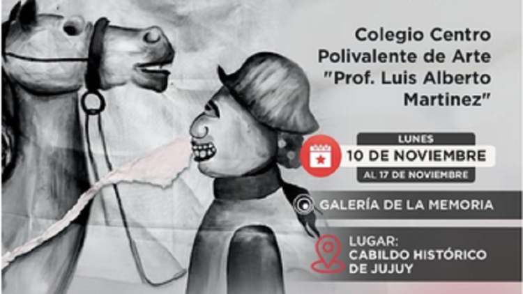 Muestra abierta hasta el 17 de noviembre: estudiantes del Polivalente de Arte homenajean a Molina Campos