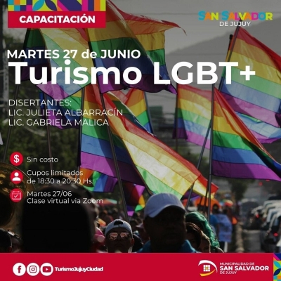 Jornada de capacitaci&oacute;n virtual dirigida al Turismo LGBT+
