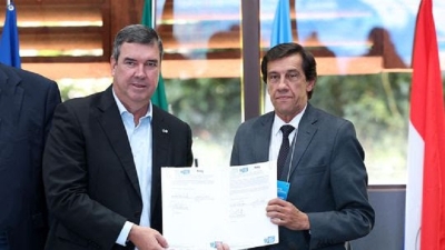 Jujuy y Mato Grosso Do Sul rubricaron un Protocolo de Intenciones para promover el desarrollo de la ruta bioce&aacute;nica