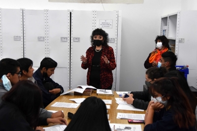 El archivo hist&oacute;rico  de la legislatura contin&uacute;a brindando charlas sobre historia y conservaci&oacute;n de documentos