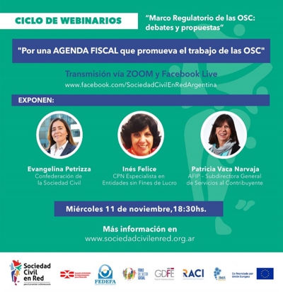 Nuevo ciclo de capacitaci&oacute;n para las organizaciones de la sociedad civil