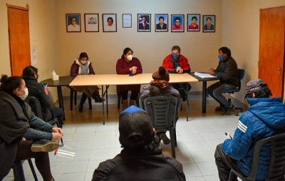 Reuni&oacute;n junto a representantes de comunidades en Susques