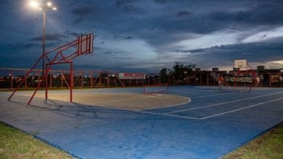 Inauguraron el renovado polideportivo en 76 Viviendas, Alto Comedero