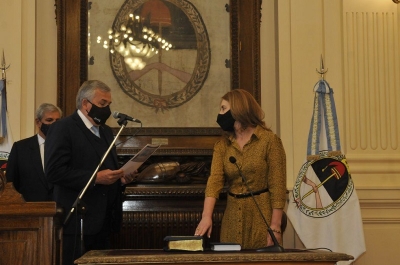 Morales posesion&oacute; a nuevos funcionarios