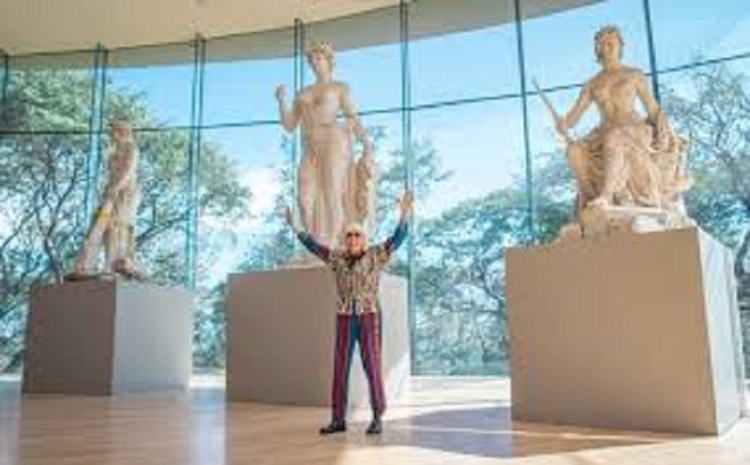 Marta Minuj&iacute;n visit&oacute; el Centro Cultural Lola Mora pr&oacute;ximo a su inauguraci&oacute;n