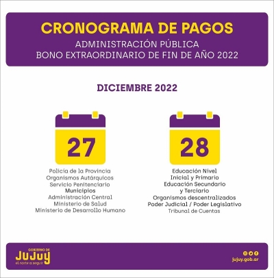 Morales anunci&oacute; un bono de 50 mil pesos para empleados de la administraci&oacute;n p&uacute;blica