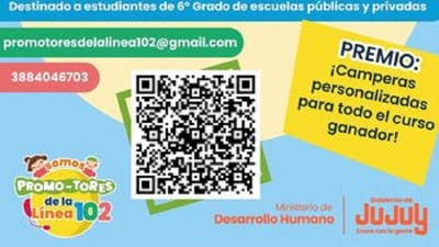 Concurso " Somos Promotores de la L&iacute;nea 102"