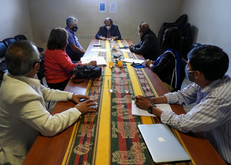 Reuni&oacute;n entre ministerio y UPCN
