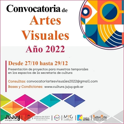 Espacios Culturales . Abren inscripciones para exposiciones art&iacute;sticas 2022