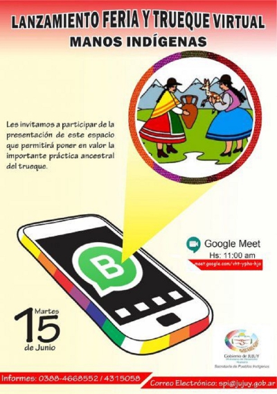 Feria y Trueque Virtual Manos Ind&iacute;genas: Valorizando el saber de nuestros pueblos