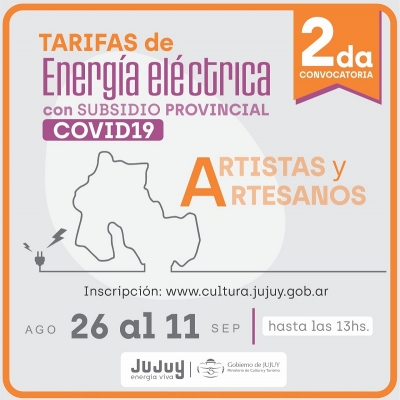 2DA. Convocatoria para espacios culturales, artistas y artesanos