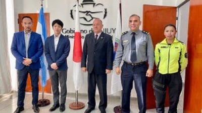 Funcionarios de Seguridad se reunieron con autoridades de la Embajada de Jap&oacute;n en Argentina