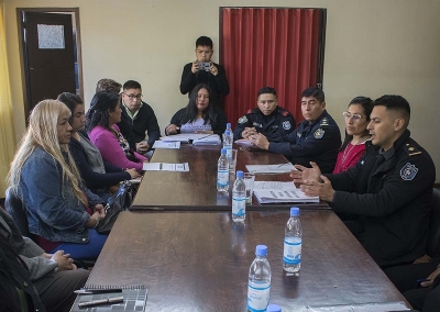 Concejales se reunieron con representantes del consejo vecinal y polic&iacute;a de la provincia