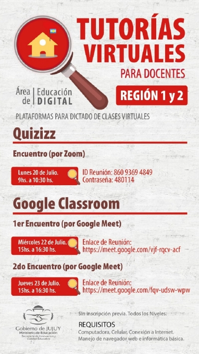 Tutor&iacute;as virtuales en el uso de herramientas tic con fines educativos