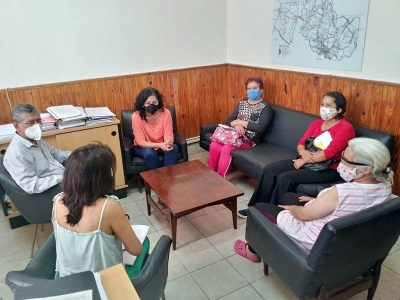 Reuni&oacute;n con personas vulnerables sin obra social que son titulares del programa de celiaqu&iacute;a