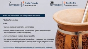 Artesanos de Fraile Pintado pueden inscribirse en el registro provincial