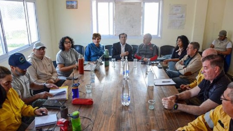 La Provincia garantiza el abordaje y monitorea zonas de incendios ya controlados