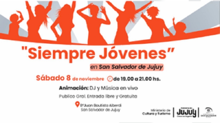 Fiesta "Siempre J&oacute;venes" en el Parque Alberdi