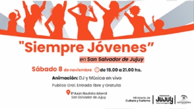 Fiesta "Siempre J&oacute;venes" en el Parque Alberdi