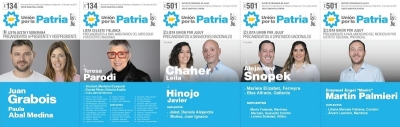 La lista &ldquo;Uni&oacute;n Por Jujuy&rdquo; del Frente Uni&oacute;n Por la Patria lleva como precandidatos a presidente a Sergio Massa y a Juan Grabois