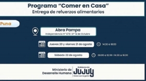 Familias de localidades pune&ntilde;as recibir&aacute;n unidades alimentarias
