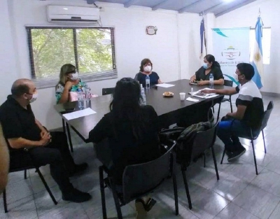 Reuni&oacute;n con autoridades del Rotary Club Jujuy y el "Club Joven"