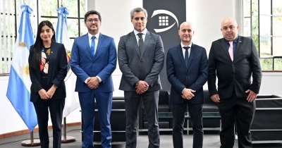 El embajador de Chipre visit&oacute; la Municipalidad de San Salvador de Jujuy