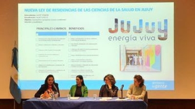 Se present&oacute; la Ley juje&ntilde;a de Residencias en Ciencias de la Salud a nivel nacional