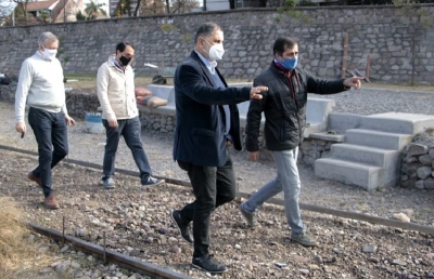 Avanzan las obras de nuevas caminer&iacute;as en el Xibi Xibi