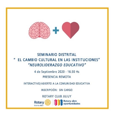 Seminario sobre cambio cultural en las instituciones educativas