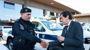 Sadir entreg&oacute; nuevos veh&iacute;culos para la Polic&iacute;a de la Provincia