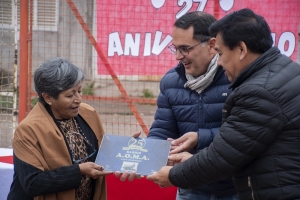 El barrio AOMA celebr&oacute; un nuevo aniversario