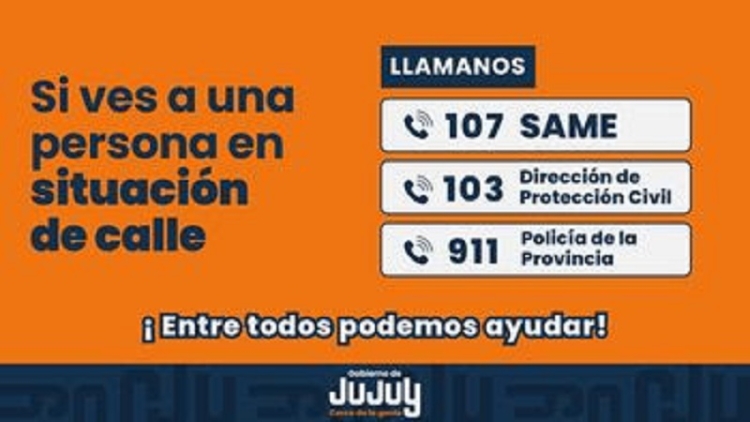 Personas en situaci&oacute;n de calle: el Estado implementa el operativo Invierno Seguro