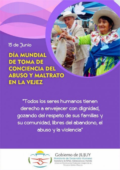 D&iacute;a Mundial de Toma de Conciencia del Abuso y Maltrato en la Vejez
