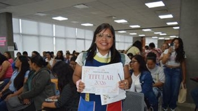 Docentes titularizaron por primera vez en el mes de diciembre