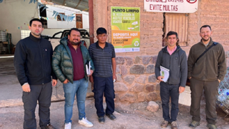 Purmamarca: punto de recolecci&oacute;n de Aceites Vegetales Usados