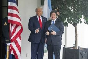 Javier Milei respaldar&aacute; a Donald Trump y defender&aacute; el mundo occidental en el Foro de Davos