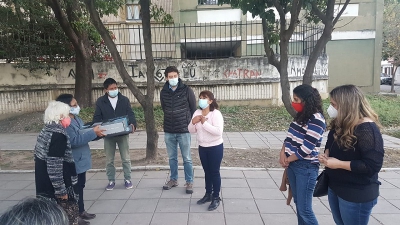 Candidatos a concejales del Frente Cambia Jujuy visitaron el Barrio 67 Viviendas El Arenal