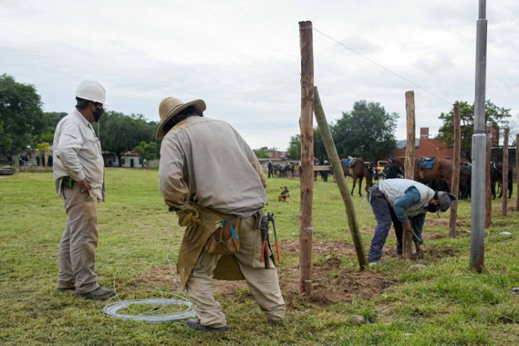 Inici&oacute; la obra del Colegio Secundario N&deg; 39 de Campo Verde