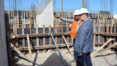 El Ministro Mart&iacute;n recorri&oacute; la obra del Complejo Penitenciario en Chalic&aacute;n