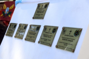 El intendente Rivarola inaugur&oacute; el 1&deg; cenotafio conmemorativo a los ca&iacute;dos en Malvinas