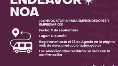 Convocan a emprendedores para participar de la Experiencia Endeavor NOA