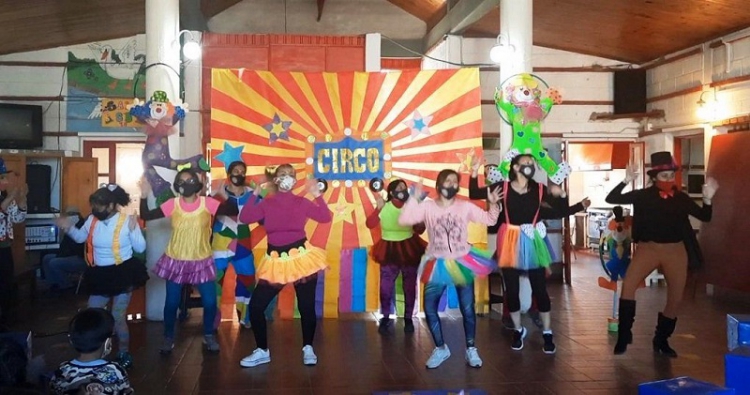 El Circo lleg&oacute; al CDI Snopek