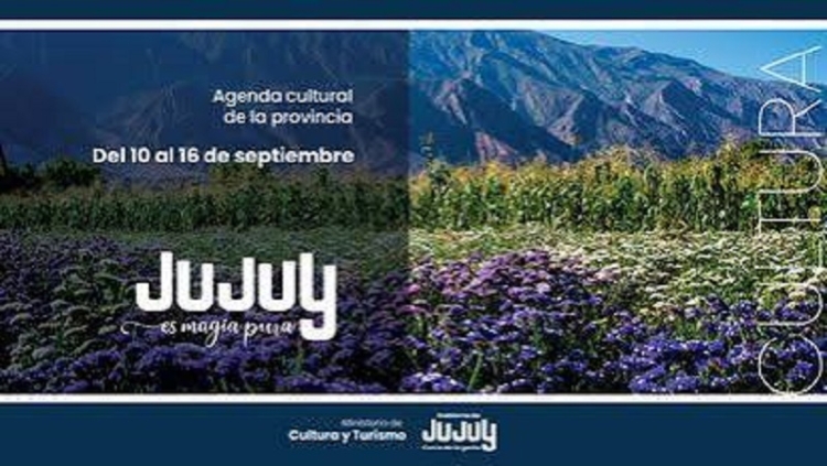 "Cultura en siete d&iacute;as": la agenda que recorre Jujuy del 10 al 16 de septiembre