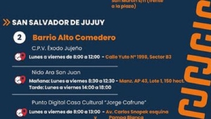 Contin&uacute;a el registro y la actualizaci&oacute;n de datos de los Centros de Atenci&oacute;n Familiar