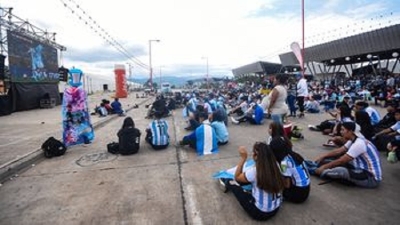 Viv&iacute; la llegada de los campeones del mundo en Ciudad Cultural y Plaza Espa&ntilde;a